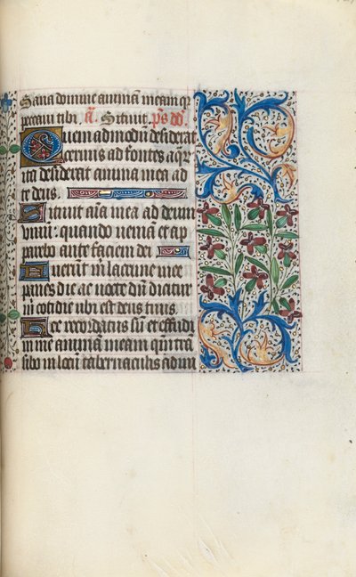 Órakönyv Rouen használata: fol. 129r, c. 1470. alkotó: Master of the Geneva Latini