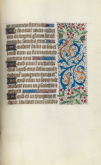 Órakönyv Rouen használata: fol. 143r, c. 1470. alkotó: Master of the Geneva Latini