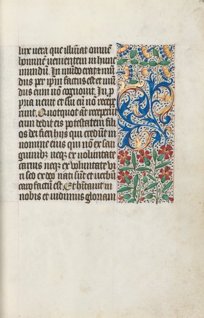 Órakönyv Rouen használata: fol. 14r, c. 1470. alkotó: Master of the Geneva Latini