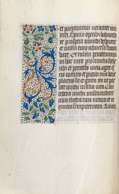 Órakönyv Rouen használata: fol. 26V, c. 1470. alkotó: Master of the Geneva Latini