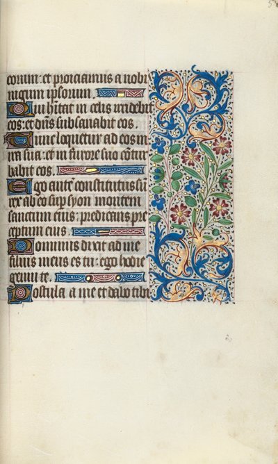 Órakönyv Rouen használata: fol. 58r, c. 1470. alkotó: Master of the Geneva Latini