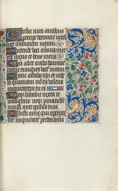 Órakönyv Rouen használata: fol. 59r, c. 1470. alkotó: Master of the Geneva Latini