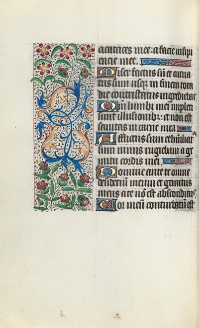 Órakönyv Rouen használata: fol. 83v, c. 1470. alkotó: Master of the Geneva Latini