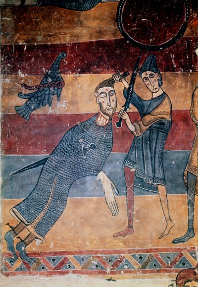 „Dávid és Góliát”, c1130 alkotó: Master of the Last Judgement