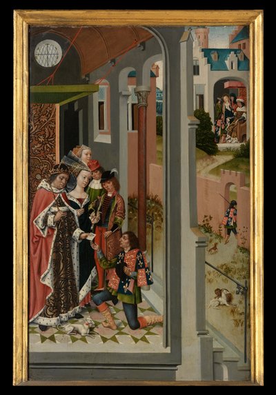 Panel a Szent Orsolya legendájából alkotó: Master of the Legend of St. Ursula