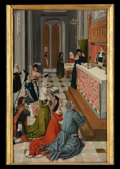 Panel a Szent Orsolya legendájából alkotó: Master of the Legend of St. Ursula