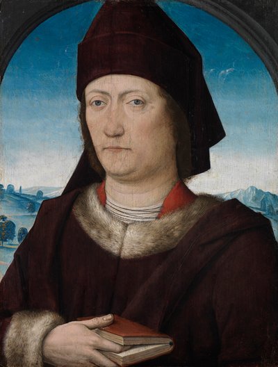 Egy tudós portréja alkotó: Master of the Life of the Virgin