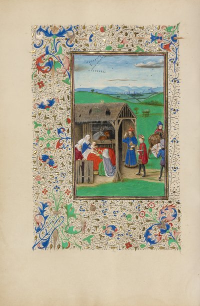 A bölcsek imádása alkotó: Master of the Llangattock Epiphany