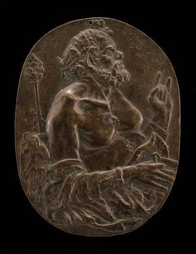 Szatír, a 15. század végén vagy a 16. század elején. alkotó: Master of the Martelli Mirror