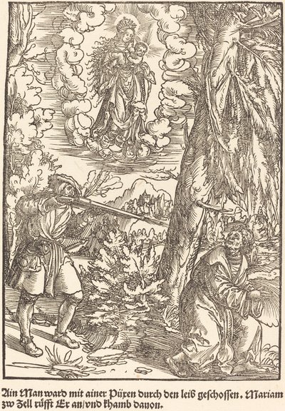 Egy ember tiszta emberrel született... alkotó: Master of the Miracles of Mariazell