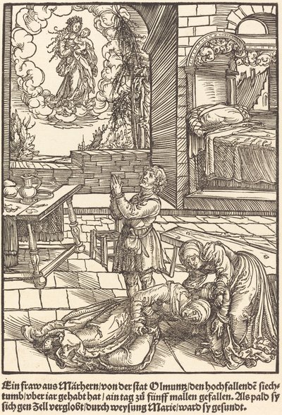 Egy nő Marhernből... alkotó: Master of the Miracles of Mariazell