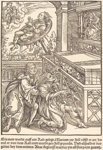 Egy férfi biciklire száll... alkotó: Master of the Miracles of Mariazell