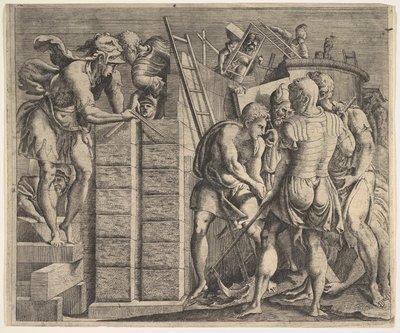 Kadmus Théba alapítója, kb. 1543-44. alkotó: Master of the Story of Cadmus