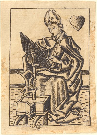 Szent Ágoston alkotó: Master with the Banderoles
