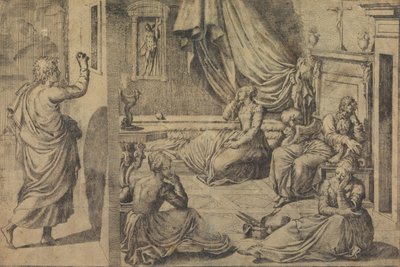 Bari Szent Miklós, 16. század. alkotó: Master with the Name of Jesus