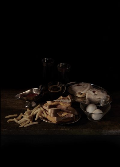 Last Meal on Death Row, Texas; Gary Miller, 2011 (C-típusú fénykép) alkotó: Mat Collishaw