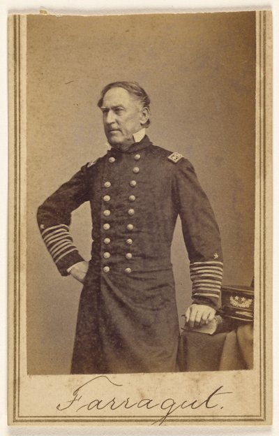 [David Glasgow] Farragut admirális alkotó: Mathew B. Brady