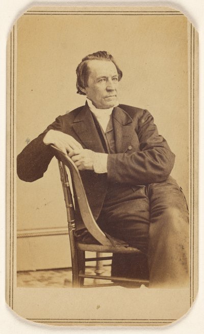 [Edwin F. Hatfield, D.D.] alkotó: Mathew B. Brady