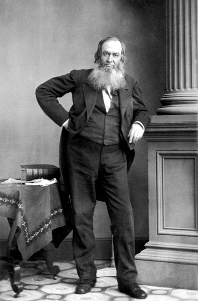 Gerrit Smith: amerikai politikus, New York alkotó: Mathew B. Brady