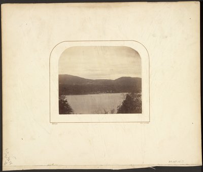 [Tájkép tóval] alkotó: Mathew B. Brady