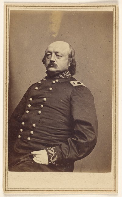 Benjamin Franklin Butler vezérőrnagy (1818 - 1893) alkotó: Mathew B. Brady