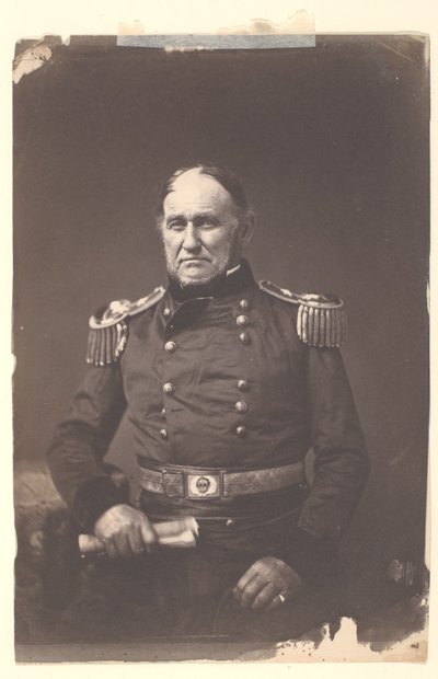 David E. Twiggs vezérőrnagy alkotó: Mathew B. Brady