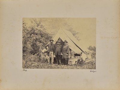 Martindale és Russell és Neil [sic] alkotó: Mathew B. Brady