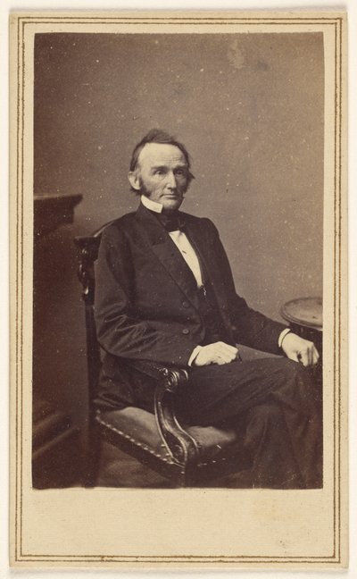 Montgomery Blair főpostamester alkotó: Mathew B. Brady