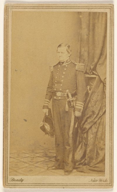 Konteradmiral Jas. Smith, U.S.N. Ch. Bu of Jacks & (---illeg.) Feb 9. 63. alkotó: Mathew B. Brady