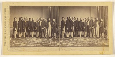 A walesi herceg és kísérete alkotó: Mathew B. Brady