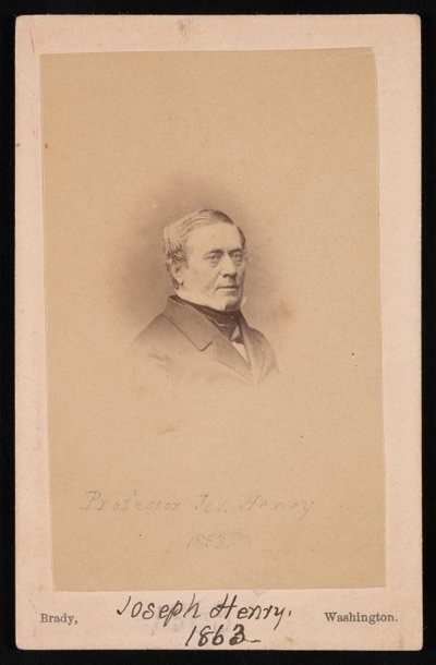 Joseph Henry portréja 1797-1878, 1863. alkotó: Mathew Brady