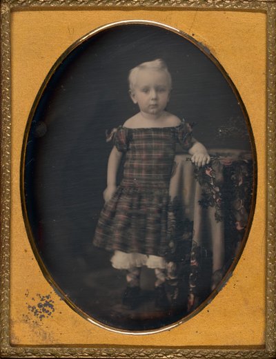 Névtelen gyermekportré, 183960. alkotó: Mathew Brady