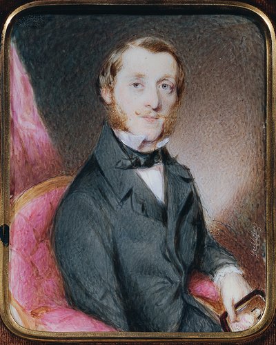 úriember portréja alkotó: Mathias Grilhofer