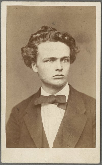 August Strindberg alkotó: Mathias Hansen
