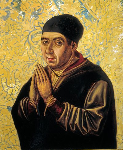Juan Guas (1430-1496) építész portréja, 19. század vége-XX. század eleje (olaj, vászon) alkotó: Matias Moreno Gonzalez