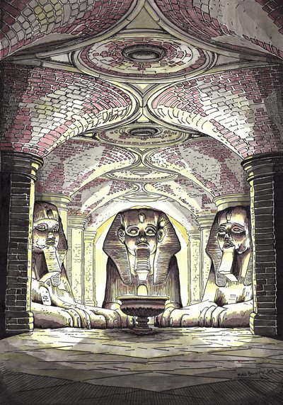 Metró szfinxek, 2013 alkotó: Matt Bannister