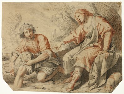 Tóbiás és az angyal alkotó: Matteo Rosselli