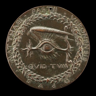 Szárnyas emberi szem [fordítva], 14461450. alkotó: Matteo di Andrea de Pasti