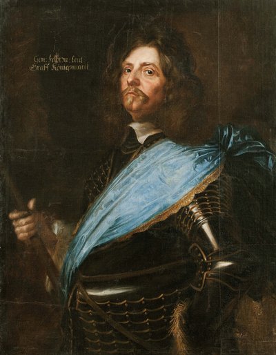 Hans Christoff von Koenigsmarck gróf portréja 1600-1663, 1651. alkotó: Matthaeus Merian the Younger