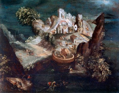 Antropomorf táj, c1613-1650 alkotó: Matthaus Merian