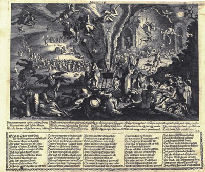 A boszorkányok szombatja alkotó: Matthaus the Elder Merian