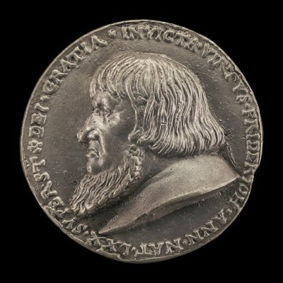 Idősebb Frigyes, 1460-1536, Brandenburg-Ansbach őrgróf 1486 [előlap], 1528. alkotó: Matthes Gebel