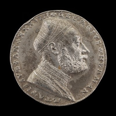 Georg Hermann, 1491-1552, német filozófus [előlap], 1529. alkotó: Matthes Gebel