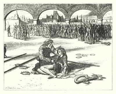 A herceg tollazatának legendája (metszet) alkotó: Matthew James (attr. to) Lawless