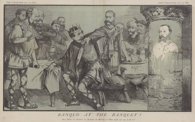Banquo a banketten (színes litó) alkotó: Matthew