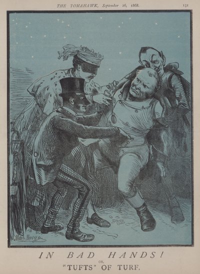 Rossz kezekben! vagy, Gyepcsomók (színes litó) alkotó: Matthew