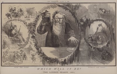 Melyik lesz? vagy, The London Season 1868-9 (színes litó) alkotó: Matthew