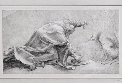Szent Péter, az átváltoztatás apostola, oldalnézet ... alkotó: Matthias (after) Gruenewald