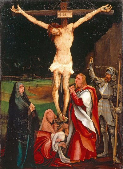 Keresztre feszítés alkotó: Matthias Grünewald