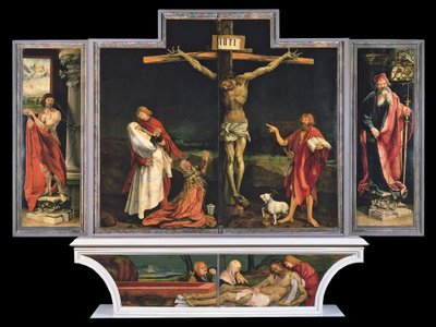 Isenheim oltárképe alkotó: Matthias Grünewald